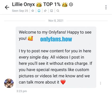 onlyfans welcome message example|How to Write an OnlyFans Welcome Message (4 Examples!) 2024